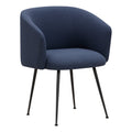 Fauteuil rembourré minimaliste avec coque en forme de galet et piètement en chêne ou en acier pour salle à manger ou de réunion